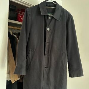 Ralph Lauren Men's Dark Navy Trench Coat